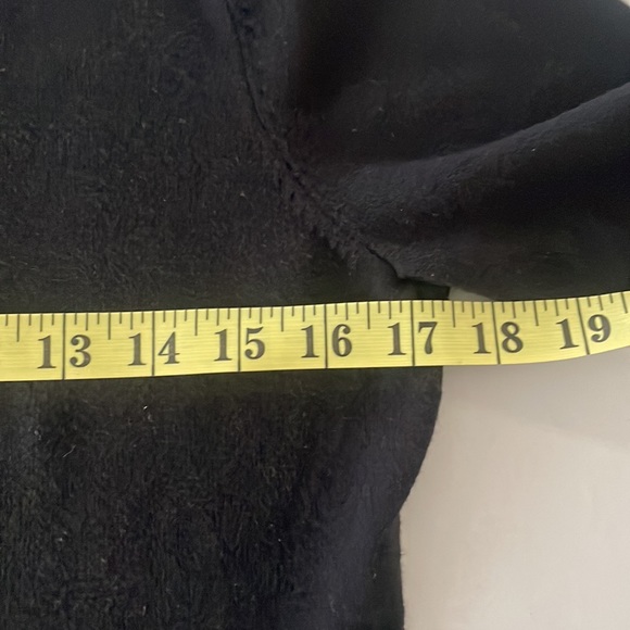 Vintage Covington Black Floral Detail Cardigan Sweater Size Petite Small - Picture 6 of 6